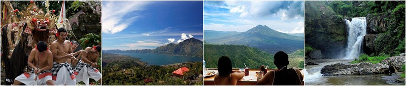 Barong Dance | Kintamani Vocano | Tegenungan Waterfall