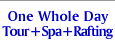 one whole day tour plus spa